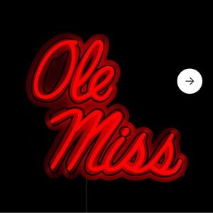 Ole Miss Neon Sign‎